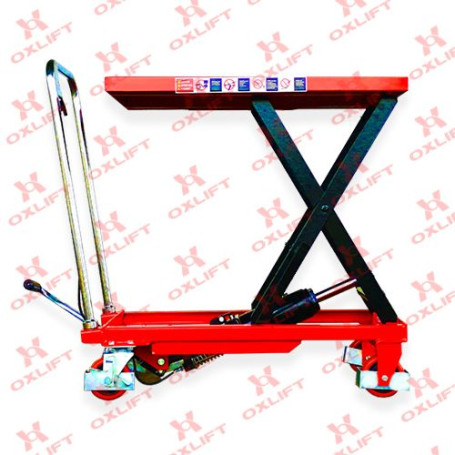 Hydraulic lifting table OX F-100 OXLIFT 1000 kg 1000 mm 1010/520/60 mm