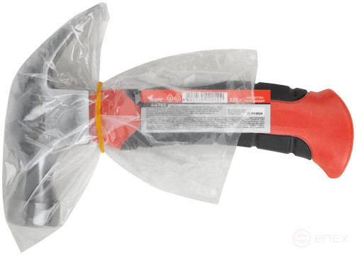 Молоток-гвоздодер укороченный, фиберглассовая обрезиненная ручка, 25 мм, 225 гр.