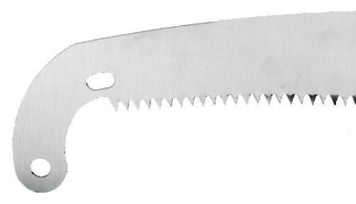Пила садовая обрезная изогнутая для использования с шестом 6 TPI, стальная рукоятка, перетачиваемый зуб
