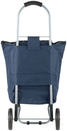 Shopping cart with a bag, load 30 kg
