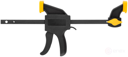 Струбцина нейлоновая пистолетная 100х185х30 мм