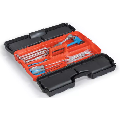 Plastic DUEL tool box 19", ML.03 19