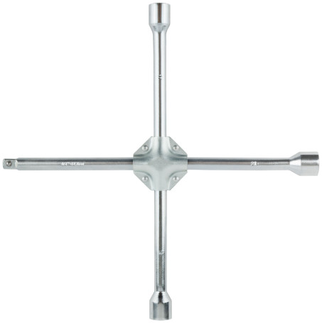 Ключ балонный крест усиленный 17х19х21 мм + 1/2, длина 400 мм