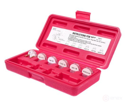 A set of indicators for checking the signals of electronic injection systems (TBI,PFI,SCPI) in the JTC case