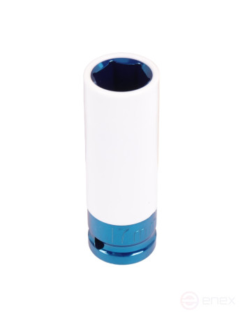 ACG Головка торцевая 1/2" ударная тонкостенная 17 мм (в пластике) LUXOR 1026313