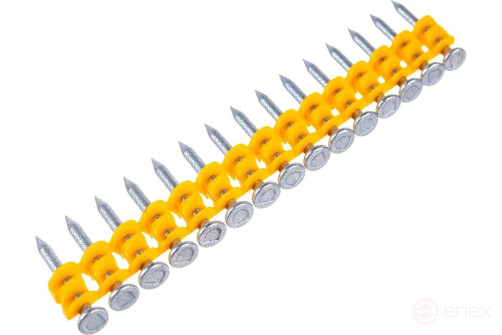 Гвозди по бетону для аккумуляторного пистолета DCN890 (3.0*25 мм, кован., 1005 шт/уп) FEDAST