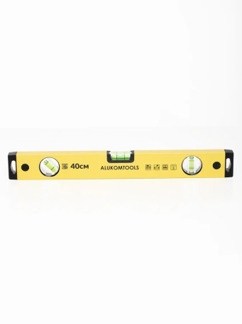 Уровень окрашенный "ECO" (3 акриловых индикатора) 40 см