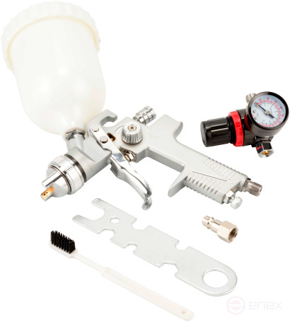 HVLP spray gun upper.0.6L tank (Avtodor) 42350