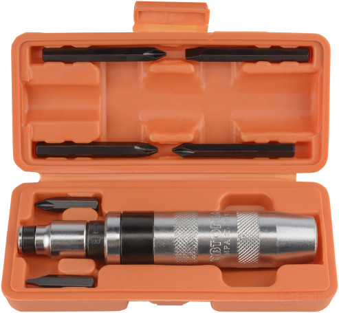 Impact-rotary screwdriver (6 nozzles S2;plastic.the case) AvtoDelo PRO (40016)