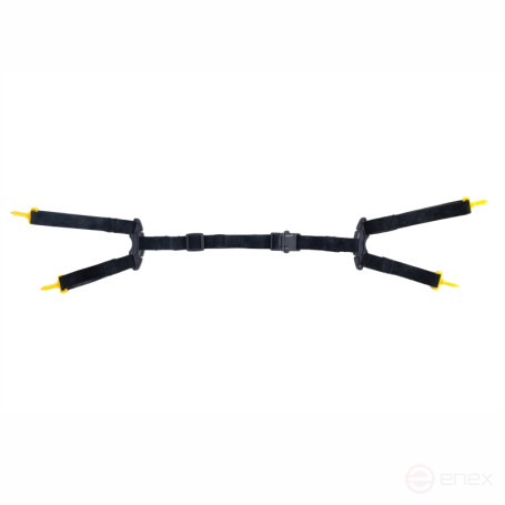 A set of EVEREST chin straps (Max-2) leather (20 sets of 10 pcs.) (attachment to the body)