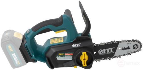 Пила цепная; Бесщеточный; 20В; 7 м/сек; 203 (8"), 175 мм, 33, 100 мл, рез. накл.; коробка