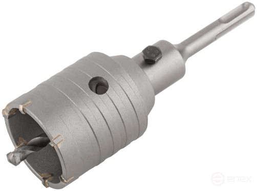 Коронка кольцевая по бетону, хвостовик 110 мм в сборе, 55 мм