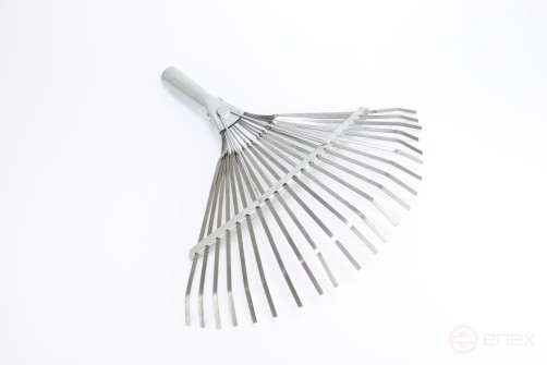 ACG Грабли 22 зубьев веерные пластинчатые усиленные ГСВ2 оцинк.сталь б/черенка 462814