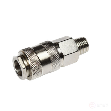 Pneumatic quick-release valve ER-SE1-2SM:with 1/4" EUREKA /1/10 male thread valve