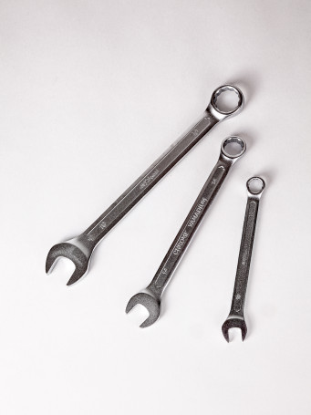 Набор ключей комбинированных 8-19 мм AV Steel 8 предметов