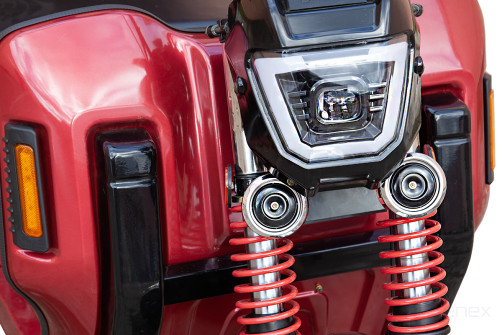 Cargo electric tricycle Rutrike Antey Pro 1500 60V1200W, dark green