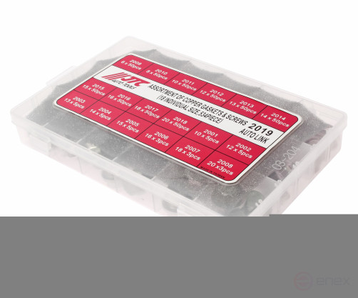 Copper washer and crankcase pan plug (in the box) 534pcs. JTC