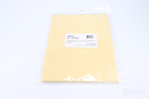 ACG TURBO Замша искусственная 44х54 см, 400 гр/м2 желтая 1024906