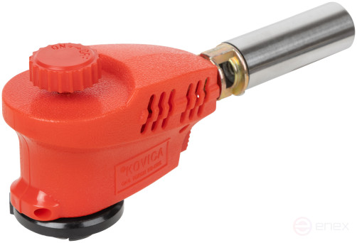 Gas burner with piezo ignition