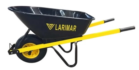 One-wheeled construction wheelbarrow Larimar