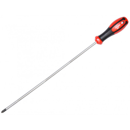Extended screwdriver DUEL DuoTech series phillips slot Ph2x300 mm, length 408mm, DL14-002-300