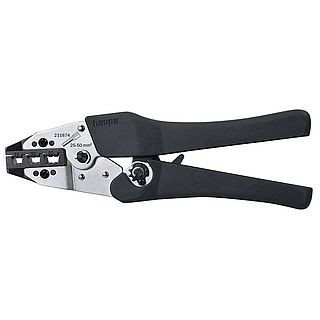 Crimping tool for end sleeves 25-50