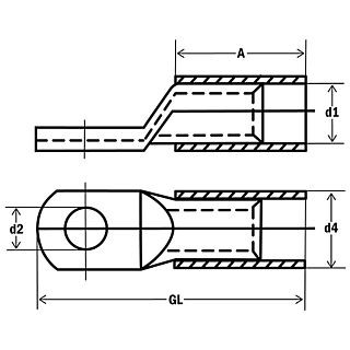 Наконечник кабельный трубчатый, изолированный 70M16