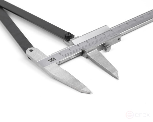 Vernier caliper marking SHTSR - 250 0.1 s caliber. CHEESE