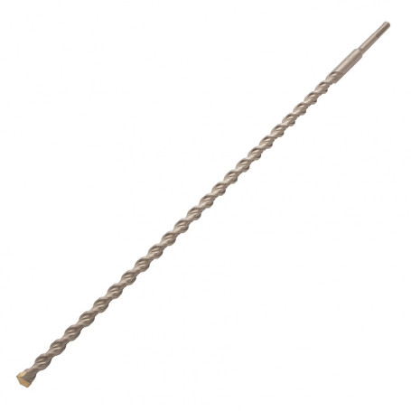 Concrete drill, double spiral, three dust-removing edges, 16 x 600 mm DENZEL