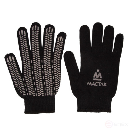 PVC gloves with the brand logo "MASTAK" MASTAK 9-7101010