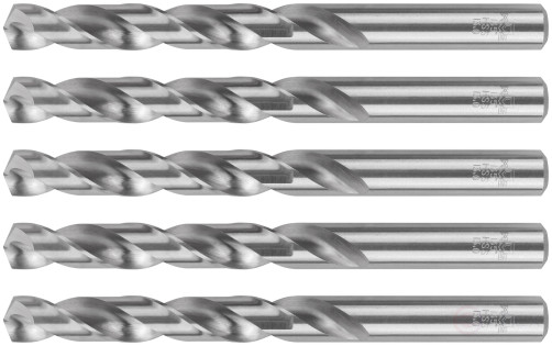 HSS ground metal drills, 135° sharpening angle, 13.0 x 151 mm (5 pcs.)