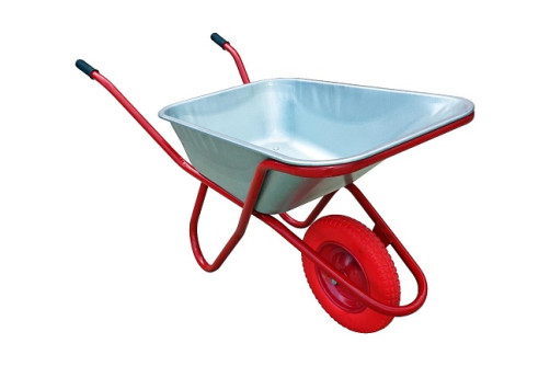 Industrialist wheelbarrow 1-wheel reinforced, 110 liters (cast wheel)