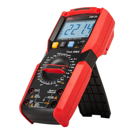 RGK DM-20 digital multimeter with verification