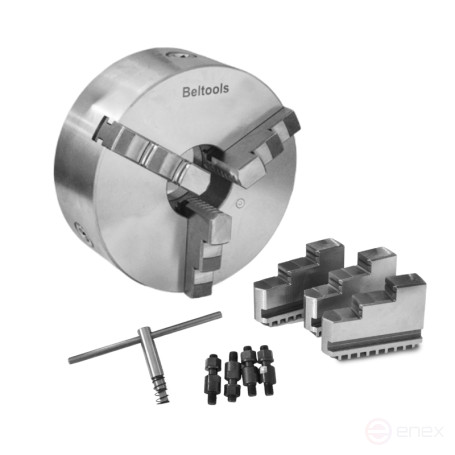 Патрон токарный 250-ПТ 3-x кулачковый (7100-0035П) К11/С6 7100-0035П с обратными кулачками Beltools