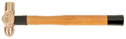 IB Hammer with round striker (copper/beryllium), wooden handle, 300 g