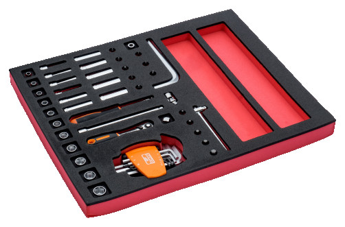 1/4", 3/8", 1/2" Set of metric end heads. sizes