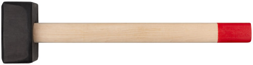 Forged sledgehammer assembly, wooden handle 6 kg