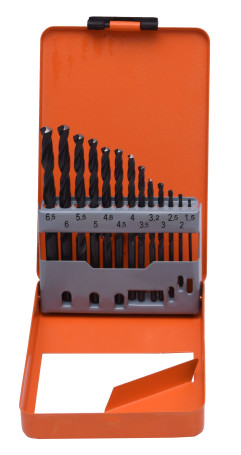 Set of 13 metal drills HSS 1.5-6.5mm // HARDEN