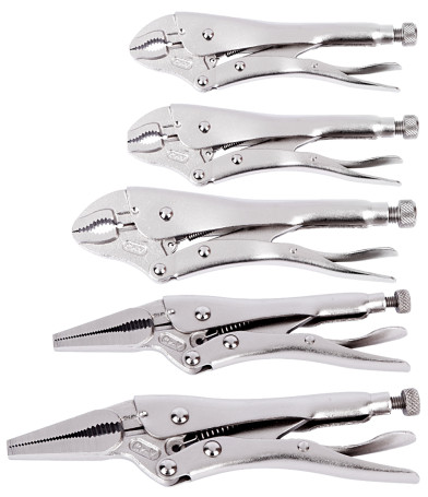 Fixing pliers (set of 5 items) WP201002 WORKPRO