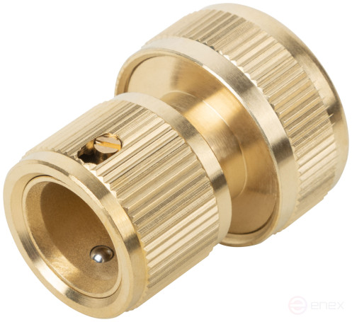 Соединитель, латунь 3/4"