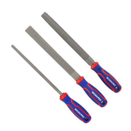 Rasps 200mm 3 pcs Set WP201703 WORKPRO