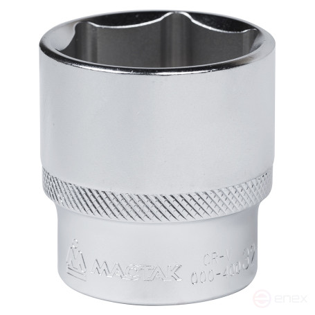 Головка торцевая стандартная шестигранная 1/2", 32 мм МАСТАК 000-40032