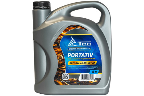 Semi-synthetic oil TSS Portable SAE 10W-40 API SG/CD canister 4L/Motor oil 4liter can