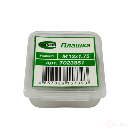 Плашка М 12х1.75 Р6М5К5 TORNERI Т023851