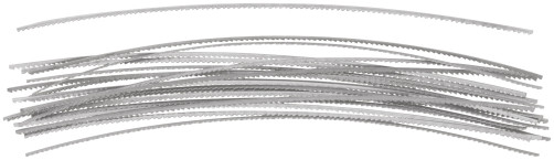 Saws for hand jigsaw 130 mm, set of 20 pcs.