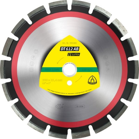 Diamond cutting wheel DT 612 AB Supra, 400 x 25.4