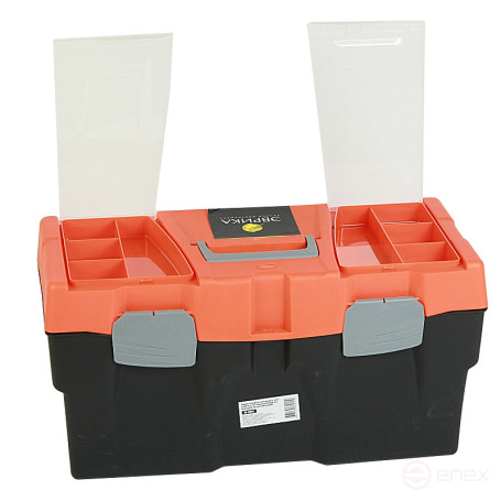 Ящик универсальный ER-10341 с лотком и 2 органайзерами на крышке 585х295х295 мм ЭВРИКА /1/3