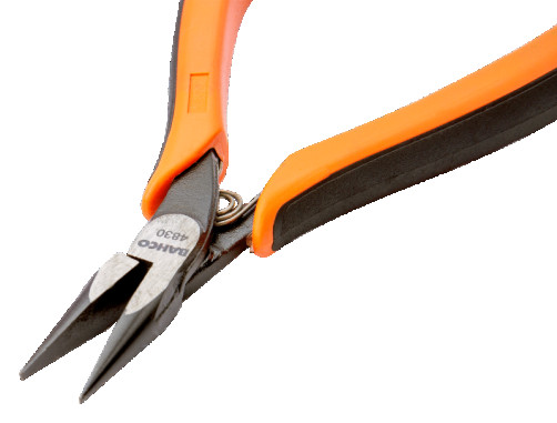 Pliers with elongated jaws 4831