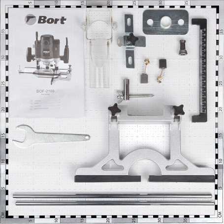 Electric milling machine BORT BOF-2100
