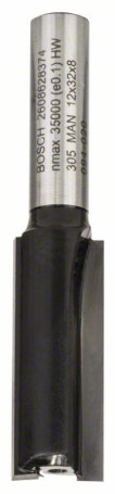 Groove cutter 8 mm, D1 12 mm, L 32 mm, G 62 mm